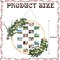 Large Round Picture Frames Collage Wall Decor 23.62" Wood Collage Picture Frames DIY Photo Collage Frame with 50 Clips and LED Light for Wedding Season Baby Shower Christmas Holiday Gift